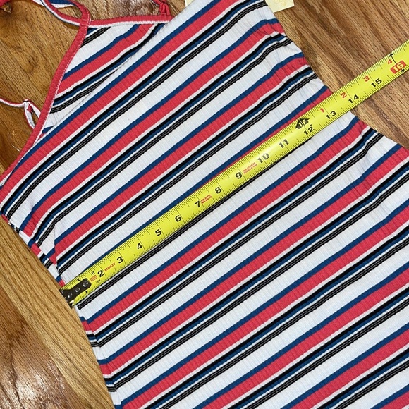 NEW Women's Stretchy Fitted Rewind  Bodycon X back open Mini Dress Red Navy L - Picture 6 of 17